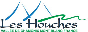 Les Houches Vallée De Chamonix Mont Blanc Logo Vector