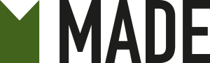 Made Madetekstil Clothing Manufacturing Logo Vector