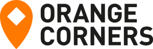 Orange Corners Logo Vector