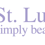 ST. LUCIA. SIMPLY BEAUTIFUL Logo Vector