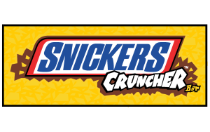 Snickers Cruncher Logo Vector