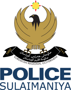 Sulaimaniya Police Logo Vector