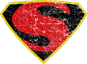 Superman Vintage Logo Vector