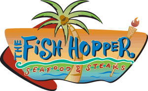 The Fish Hopper Logo Vector