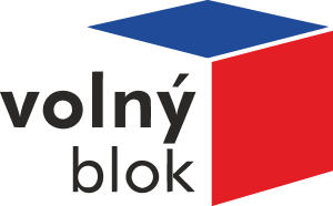 VOLNÝ blok Logo Vector