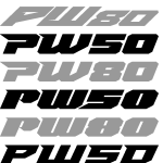 Yamaha Pw 50   80 Logo Vector