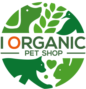 i Organic Pet Shop Logo Vector