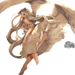 Anime Angel drawing PNG Vector