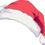 Anime Christmas Hat PNG Vector