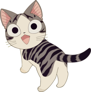 Anime Kitten PNG Vector