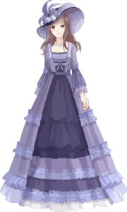 Anime Of Vectorian Dress PNG Vector