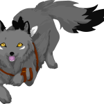 Anime Puppy PNG Vector