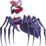 Anime Spider Girl PNG Vector