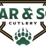 Bear son cutlery Logo Vector