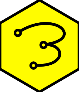 Bee Delivery Logo Vector