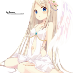 Drawing Of Angel Anime PNG Logo Vector