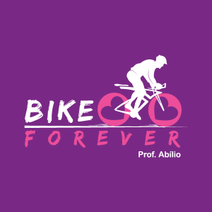 Logomarca Bike Forever Professor Abílio Logo Vector