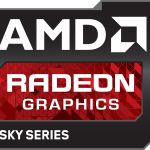 AMD Radeon Graphics Sky Series Logo Vector