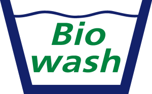 Bio Wash Logo Vector