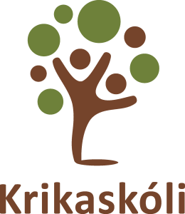 Krikaskoli Logo Vector