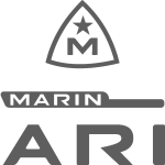 Marin Bike Frame Logo Vector