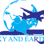 Sky and earth Logo Vector