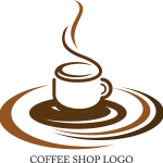 Coffee Shop Design Logo Vector