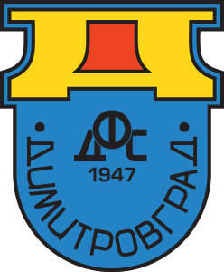 DFS Dimitrovgrad (late 1980's) Logo Vector.svg