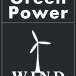 Green Power Wind Logo Vector