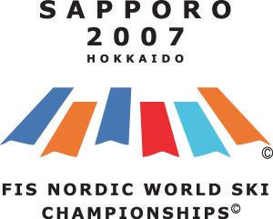 Sapporo 2007 Hokkaido FIS Nordic World Ski Championships Logo Vector