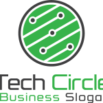 Tech circular Logo Vector