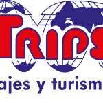 Trips Viajes y Turismo Logo Vector