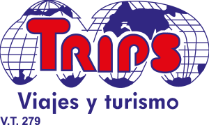 Trips Viajes y Turismo Logo Vector