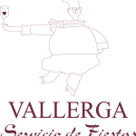 Vallerga Servicio de Fiestas Logo Vector