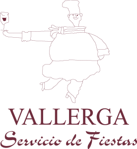 Vallerga Servicio de Fiestas Logo Vector