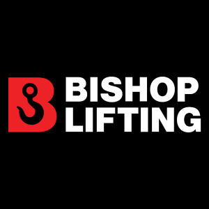 Bishop Lifting White Logo Vector