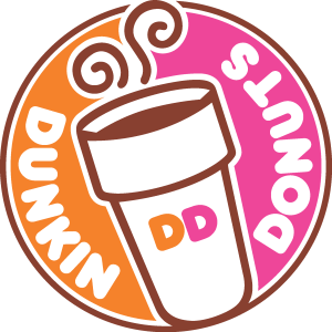 Dunkin Donuts Badge Logo Vector