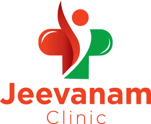 Jeevanam Clinic Logo Vector