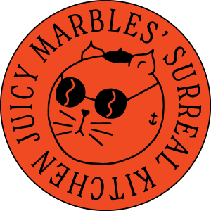 Juicy Marbles’ Surreal Kitchen Logo Vector