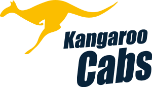 Kangaroo Cabs Logo Vector