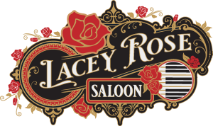 Lacey Rose Saloon Logo Vector