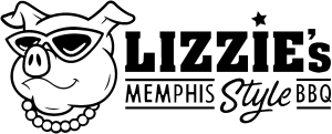 Lizzie’s Memphis Style BBQ Logo Vector