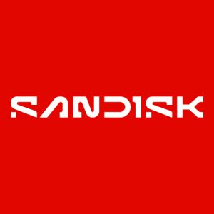 Sandisk White New Logo Vector