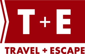 Travel plus Escape Logo Vector