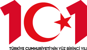 Türkiye Cumhuriyeti’nin 101 Yılı Logo Vector