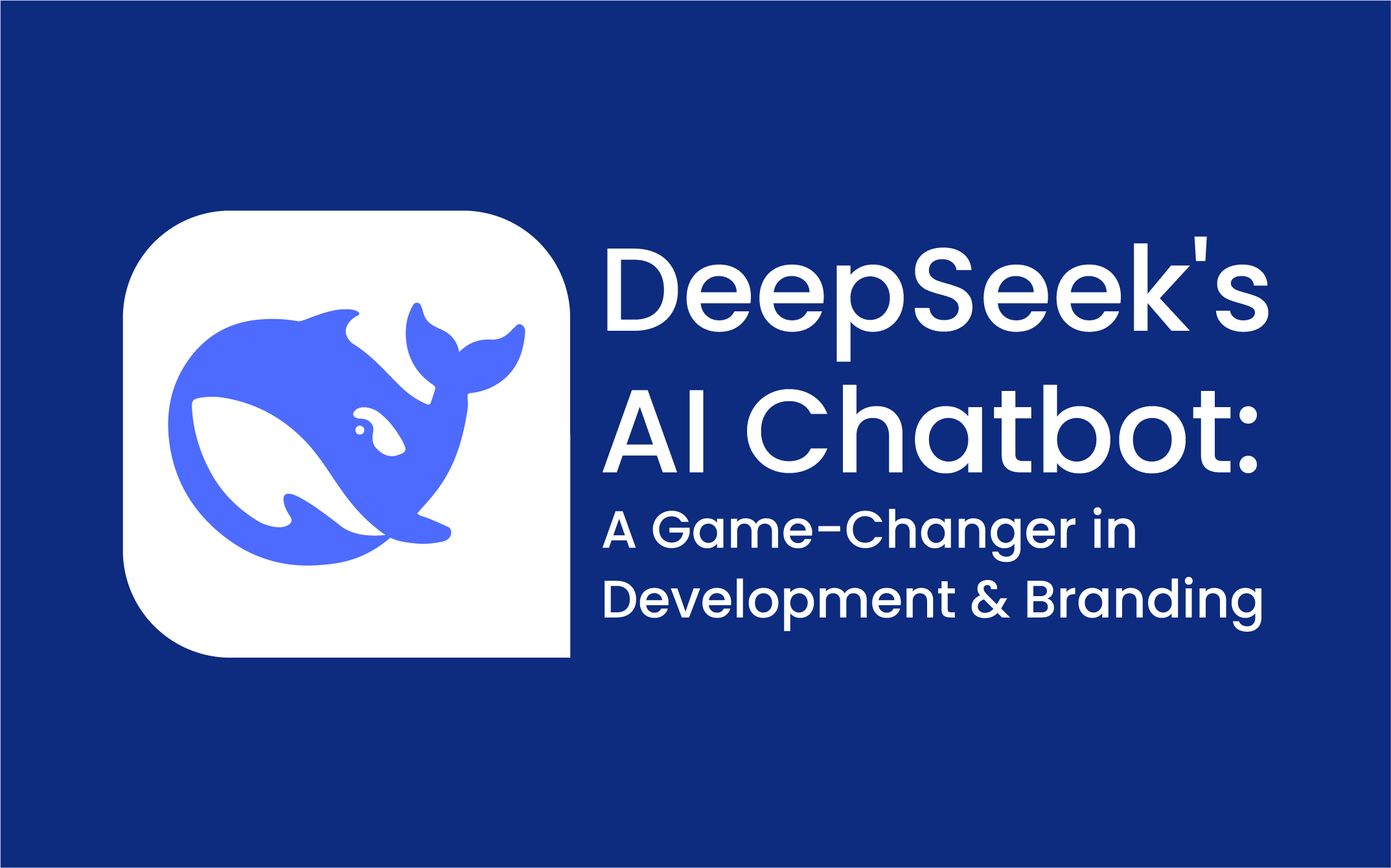 deepseek logo a gamer changer in branding