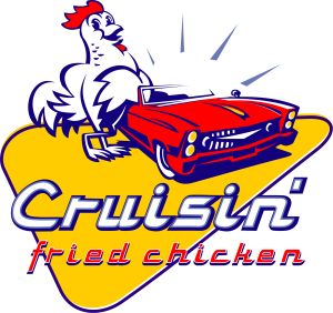 Cruisin’ Fried Chicken Logo PNG SVG Vector