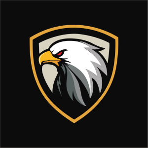 Eagle Security Club Logo Template Vector