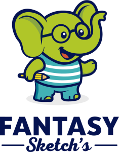 Fantasy Sketchs Logo Template Vector