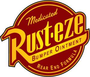 Pixar Cars Rusteze Logo PNG SVG Vector